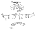 Page J Diagram and Parts List for 72081 3900001-3999999 - 1993 Toro Lawn Tractor