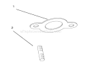 Exhaust Kohler Engine Cv16s-Ps61514 Diagram and Parts List for 72084 6900001-6999999 - 1996 Toro Lawn Tractor