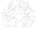 Lift Lever And Height Of Cut Diagram and Parts List for 72084 6900001-6999999 - 1996 Toro Lawn Tractor