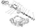 Motor Shaft Tuff Torq Transmission K61 (toro) Diagram and Parts List for 72084 6900001-6999999 - 1996 Toro Lawn Tractor