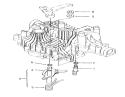 N-Centering Tuff Torq Transmission K61 (toro) Diagram and Parts List for 72084 6900001-6999999 - 1996 Toro Lawn Tractor