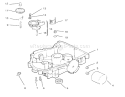 Oil Pan/lubrication Kohler Engine Cv16s-Ps61514 Diagram and Parts List for 72084 6900001-6999999 - 1996 Toro Lawn Tractor