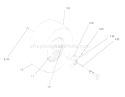 Rear Wheel Diagram and Parts List for 72084 6900001-6999999 - 1996 Toro Lawn Tractor