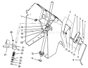 Steering Shaft And Indicator Assembly Diagram and Parts List for 72101 3900001-3999999 - 1993 Toro Lawn Tractor