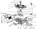Transmission Eaton Model 751-045 Diagram and Parts List for 72101 3900001-3999999 - 1993 Toro Lawn Tractor