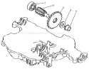 Final Pinion Diagram and Parts List for 72102 6900001-6999999 - 1996 Toro Lawn Tractor