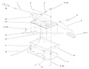 Battery Diagram and Parts List for 72102 7900001-7999999 - 1997 Toro Lawn Tractor