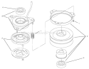 Clutch 92-6885 Diagram and Parts List for 72102 7900001-7999999 - 1997 Toro Lawn Tractor