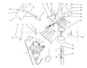 Fuel System Diagram and Parts List for 72102 8900001-8900399 - 1998 Toro Lawn Tractor