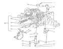 Brake Interlock Diagram and Parts List for 72102 8900001-8900399 - 1998 Toro Lawn Tractor