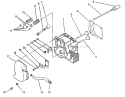 Cylinder Head/valve/breather Diagram and Parts List for 72083 4900001-4999999 - 1994 Toro Lawn Tractor