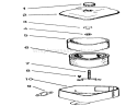 Page B Diagram and Parts List for 72083 4900001-4999999 - 1994 Toro Lawn Tractor