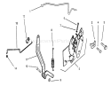 Page U Diagram and Parts List for 72083 4900001-4999999 - 1994 Toro Lawn Tractor