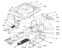 Fender And Footrest Diagram and Parts List for 72083 4900001-4999999 - 1994 Toro Lawn Tractor