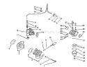 Fuel System Diagram and Parts List for 72083 4900001-4999999 - 1994 Toro Lawn Tractor