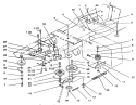 Gear Drive Components Diagram and Parts List for 72083 4900001-4999999 - 1994 Toro Lawn Tractor