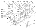 Hoodstand And Firewall Diagram and Parts List for 72083 4900001-4999999 - 1994 Toro Lawn Tractor