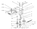 Hydro Drive Components Diagram and Parts List for 72083 4900001-4999999 - 1994 Toro Lawn Tractor