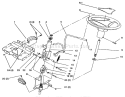 SteeringWheel And Tilt Diagram and Parts List for 72083 4900001-4999999 - 1994 Toro Lawn Tractor