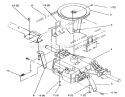Transaxle-Gear Diagram and Parts List for 72083 4900001-4999999 - 1994 Toro Lawn Tractor