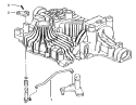 Bypass Return Diagram and Parts List for 72083 4900001-4999999 - 1994 Toro Lawn Tractor