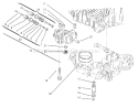 Center Case Diagram and Parts List for 72062 5900001-5900227 - 1995 Toro Lawn Tractor