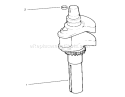 Crankshaft (kohler Engine Cv14s-Ps1472) Diagram and Parts List for 72062 5900001-5900227 - 1995 Toro Lawn Tractor