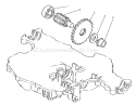Final Pinion Diagram and Parts List for 72062 5900001-5900227 - 1995 Toro Lawn Tractor