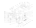 Gear Drive Components Diagram and Parts List for 72062 5900001-5900227 - 1995 Toro Lawn Tractor
