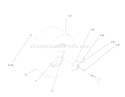 Rear Wheel Diagram and Parts List for 72062 5900001-5900227 - 1995 Toro Lawn Tractor