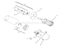 Starting System (kohler Engine Cv14s-Ps1472) Diagram and Parts List for 72062 5900001-5900227 - 1995 Toro Lawn Tractor