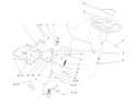 Steering Wheel And Tilt Diagram and Parts List for 72062 5900001-5900227 - 1995 Toro Lawn Tractor