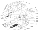 Fender and Footrest Diagram and Parts List for 72103 5900601-5999999 - 1995 Toro Lawn Tractor