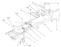 Frame Diagram and Parts List for 72103 5900601-5999999 - 1995 Toro Lawn Tractor