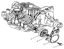 Brake Diagram and Parts List for 72103 5900601-5999999 - 1995 Toro Lawn Tractor