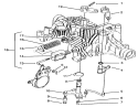 Brake Interlock Diagram and Parts List for 72103 5900601-5999999 - 1995 Toro Lawn Tractor