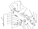 Engine Controls Diagram and Parts List for 72085 6900001-6999999 - 1996 Toro Lawn Tractor