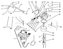 Fuel System Diagram and Parts List for 72085 6900001-6999999 - 1996 Toro Lawn Tractor