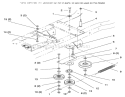 Hydro Drive Components Diagram and Parts List for 72085 6900001-6999999 - 1996 Toro Lawn Tractor