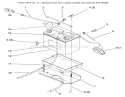 Battery Diagram and Parts List for 72085 6900001-6999999 - 1996 Toro Lawn Tractor