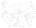 Front Axle Diagram and Parts List for 72085 7900001-7999999 - 1997 Toro Lawn Tractor