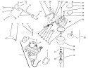 Fuel System Diagram and Parts List for 72085 7900001-7999999 - 1997 Toro Lawn Tractor