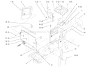 Hoodstand And Firewall Diagram and Parts List for 72085 7900001-7999999 - 1997 Toro Lawn Tractor