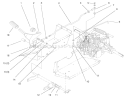 Hydro Control Diagram and Parts List for 72085 7900001-7999999 - 1997 Toro Lawn Tractor