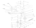 Hyfro Drive Components Diagram and Parts List for 72085 7900001-7999999 - 1997 Toro Lawn Tractor
