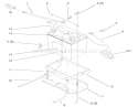 Battery Diagram and Parts List for 72085 7900001-7999999 - 1997 Toro Lawn Tractor