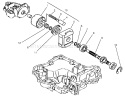Motor Shaft Diagram and Parts List for 72085 7900001-7999999 - 1997 Toro Lawn Tractor