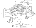 Brake Interlock Diagram and Parts List for 72085 7900001-7999999 - 1997 Toro Lawn Tractor