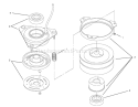 Clutch 92-6885 Diagram and Parts List for 72085 7900001-7999999 - 1997 Toro Lawn Tractor