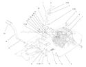 Hydro Brake Diagram and Parts List for 72085 8900400-8999999 - 1998 Toro Lawn Tractor